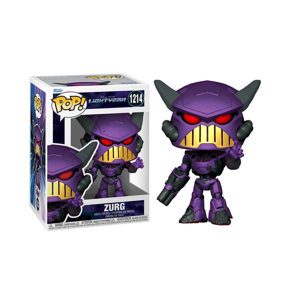 FUNKO FUNKO POP! LIGHTYEAR ZURG BOBBLE HEAD KNOCKER FIGURE