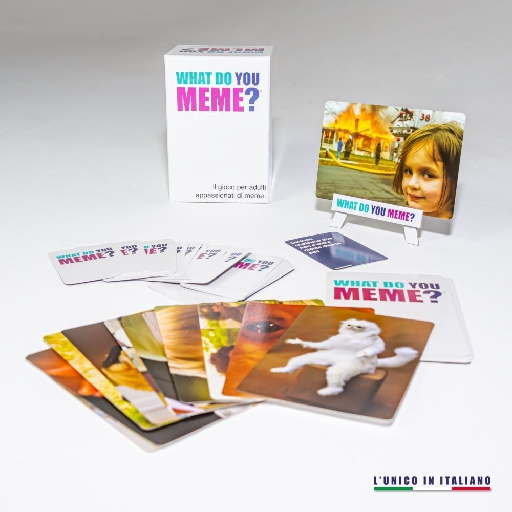 YAS! GAMES WHAT DO YOU MEME? ITALIAN BOARDGAME
