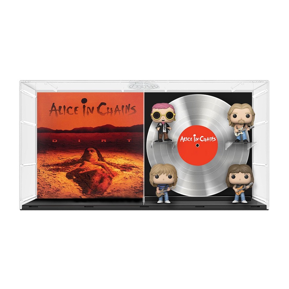 FUNKO POP! ALICE IN CHAINS DIRT ALBUM DELUXE 4-PACK BOBBLE HEAD KNOCKER FIGURE FUNKO