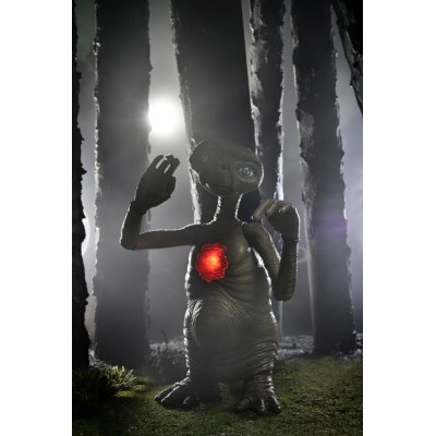 NECA E.T. L'EXTRATERRESTRE 40TH ANNIVERSARY LED CHEST DELUXE ULTIMATE ACTION FIGURE