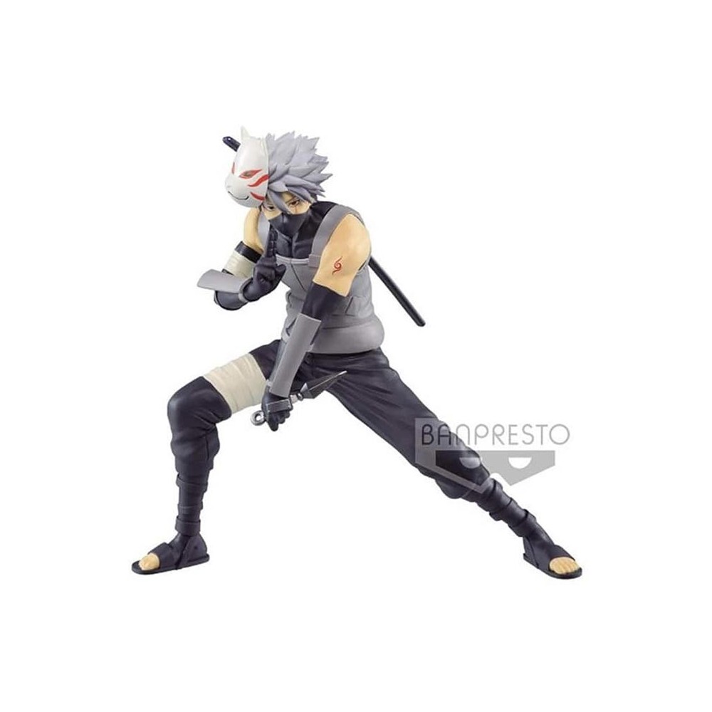 BANPRESTO NARUTO SHIPPUDEN VIBRATION STARS HATAKE KAKASHI STATUE FIGURE
