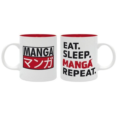 THE GOOD GIFT EAT SLEEP MANGA REPEAT MUG