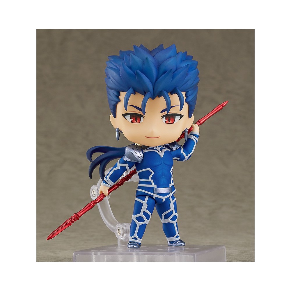 FATE GRAND ORDER LANCER CU/CHULAINN NENDOROID ACTION FIGURE ORANGE ROUGE