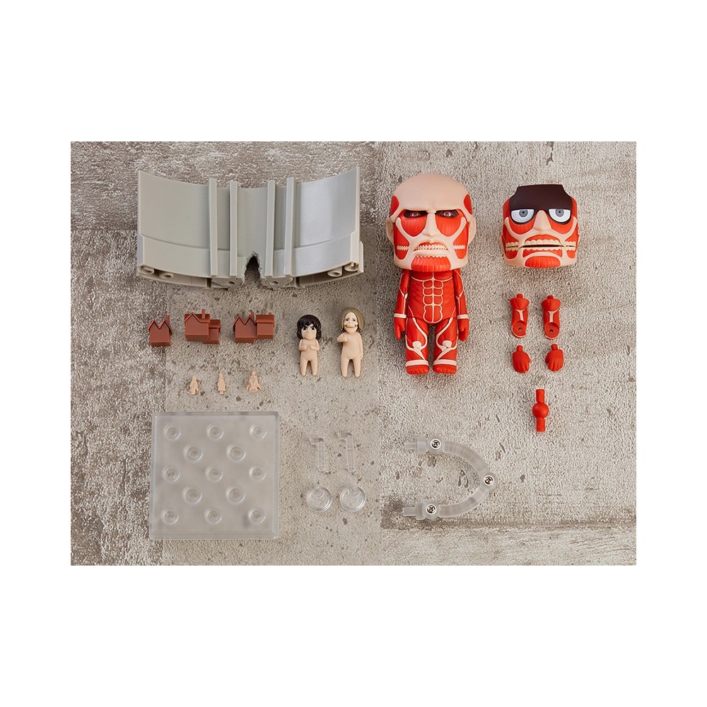 L'ATTACCO DEI GIGANTI COLOSSAL TITAN NENDOROID ACTION FIGURE GOOD SMILE COMPANY