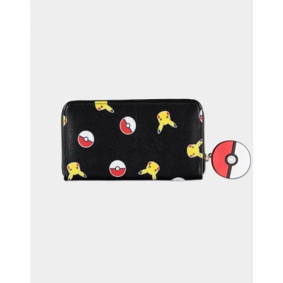 DIFUZED POKEMON PIKACHU GIRL ZIP WALLET