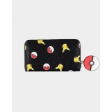 DIFUZED POKEMON PIKACHU GIRL ZIP WALLET