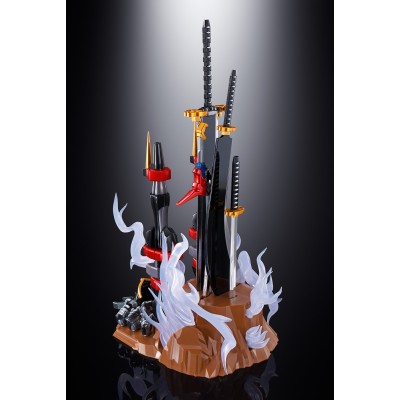 SOUL OF CHOGOKIN GX-46R SUPER ROBOT WARS DYGENGUAR + AUSSENSEITER ACTION FIGURE BANDAI