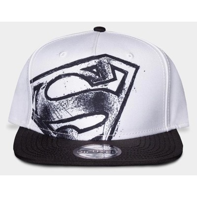 CAPPELLO BASEBALL CAP SUPERMAN BIANCO BIOWORLD