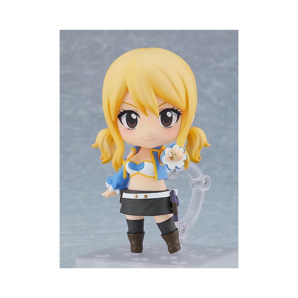 FAIRY TAIL LUCY HEARTFILIA NENDOROID ACTION FIGURE ORANGE ROUGE