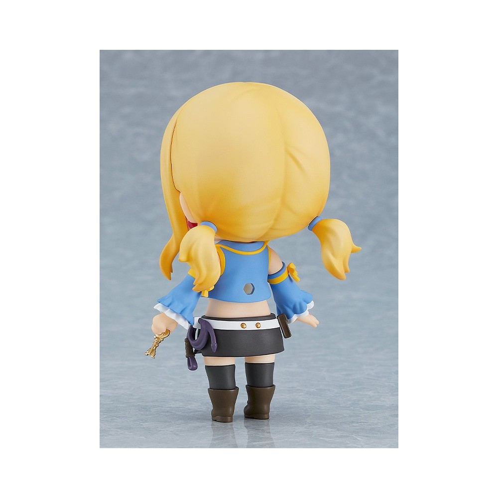 FAIRY TAIL LUCY HEARTFILIA NENDOROID ACTION FIGURE ORANGE ROUGE