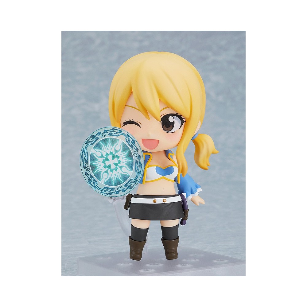 FAIRY TAIL LUCY HEARTFILIA NENDOROID ACTION FIGURE ORANGE ROUGE
