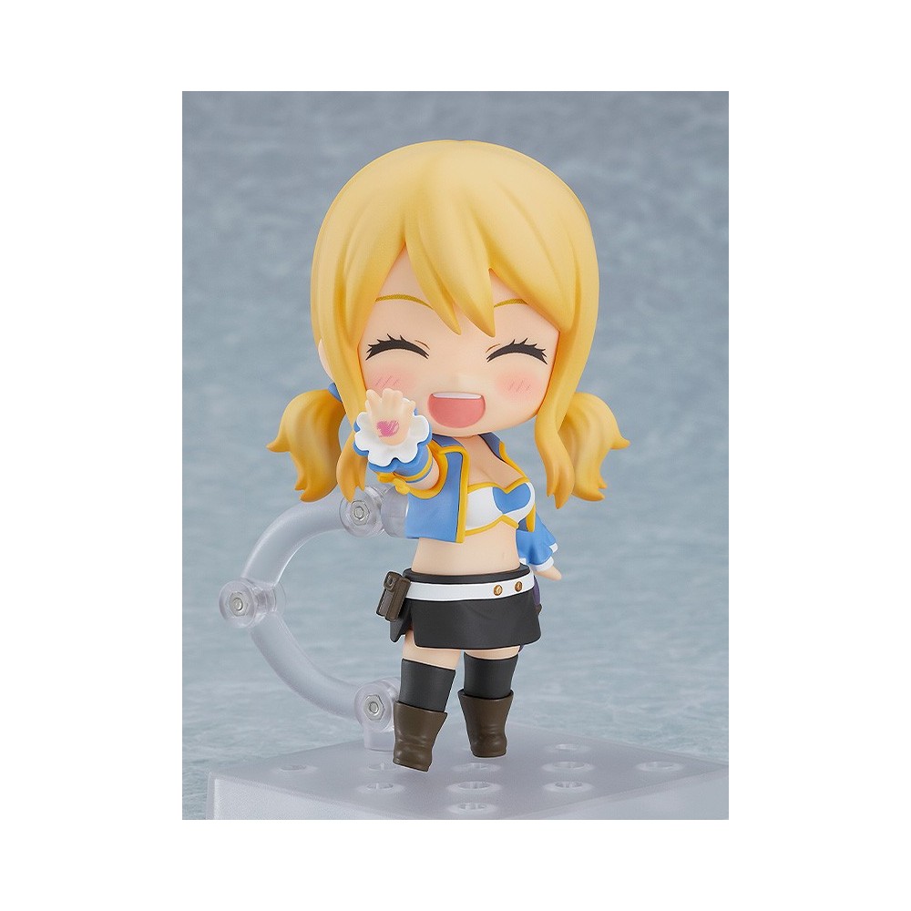 FAIRY TAIL LUCY HEARTFILIA NENDOROID ACTION FIGURE ORANGE ROUGE