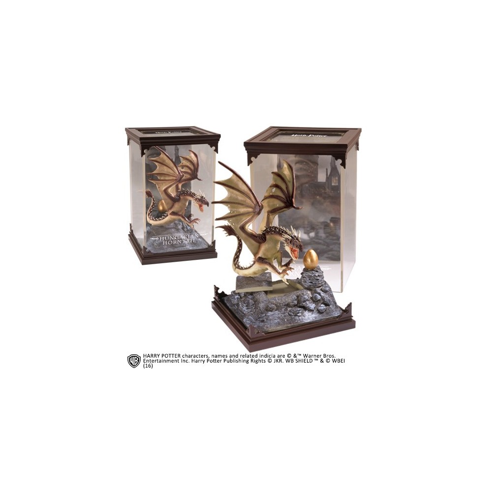 HARRY POTTER MAGICAL CREATURES - HUNGARIAN HORNTAIL STATUA FIGURE NOBLE COLLECTIONS
