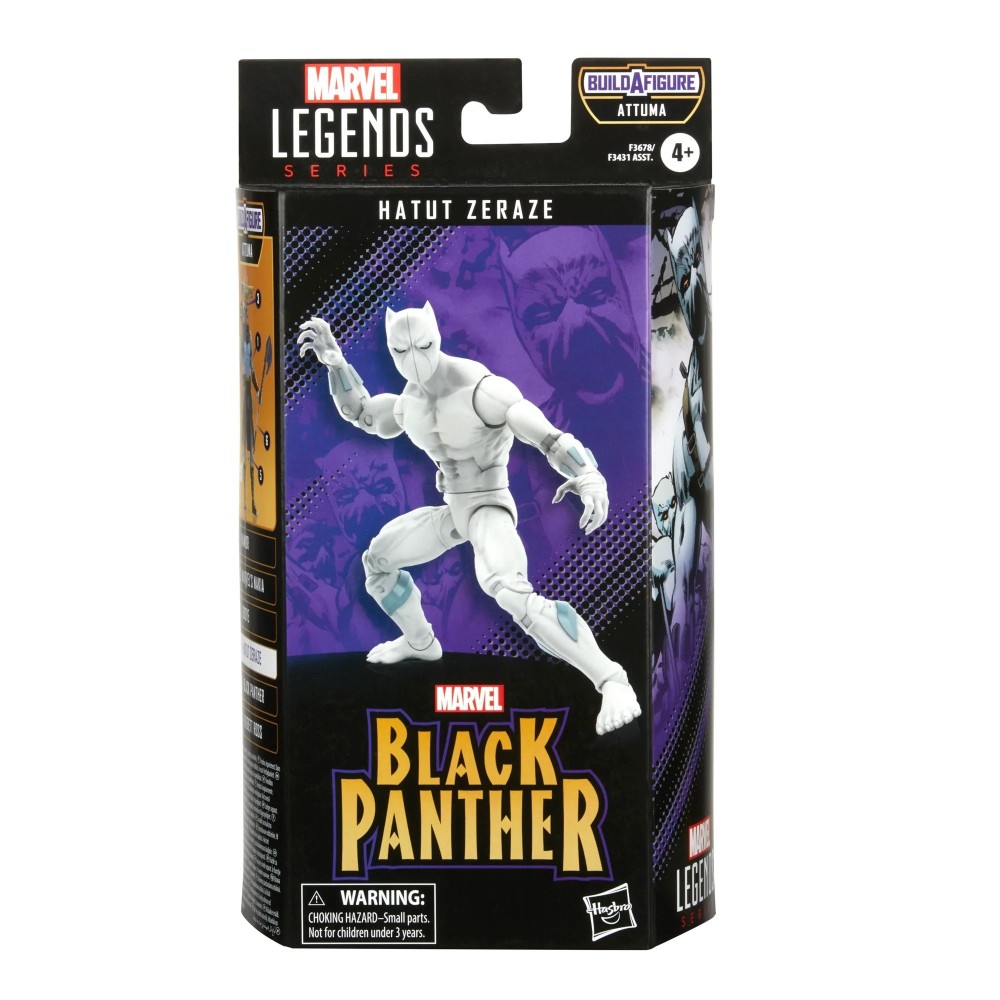 HASBRO MARVEL LEGENDS BLACK PANTHER HATUT ZERAZE ACTION FIGURE