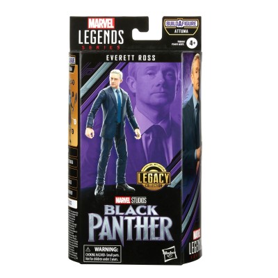 HASBRO MARVEL LEGENDS BLACK PANTHER EVERETT ROSS ACTION FIGURE