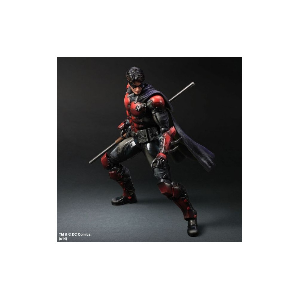 SQUARE ENIX BATMAN ARKHAM ORIGINS ROBIN PLAY ARTS KAI PAK ACTION FIGURE
