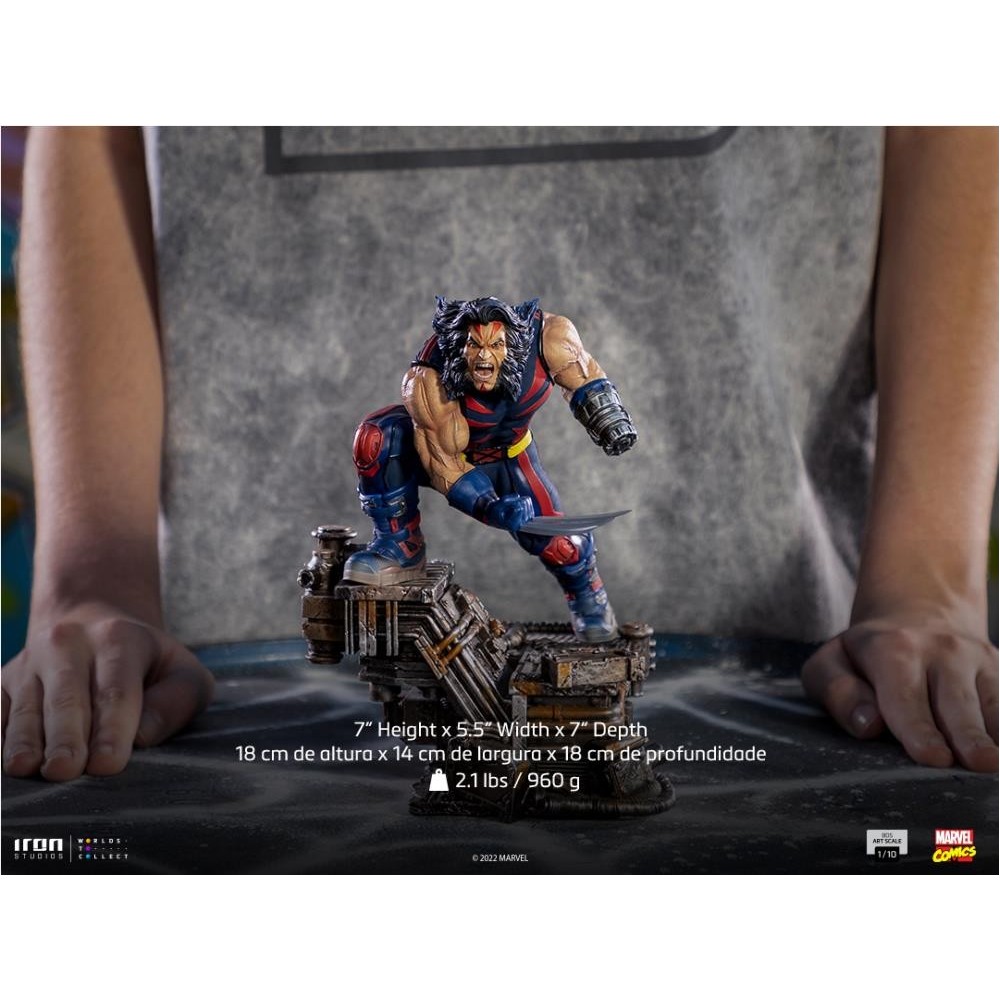 X-MEN AGE OF APOCALYPSE WEAPON X BDS ART SCALE 1/10 STATUA FIGURE IRON STUDIOS