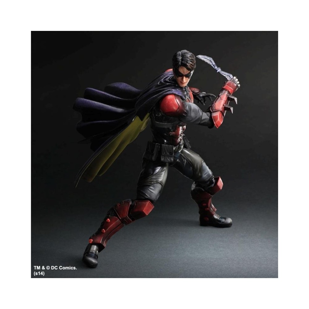 SQUARE ENIX BATMAN ARKHAM ORIGINS ROBIN PLAY ARTS KAI PAK ACTION FIGURE