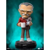 IRON STUDIOS STAN LEE AND GRUMPY CAT MINICO FIGURE STATUE