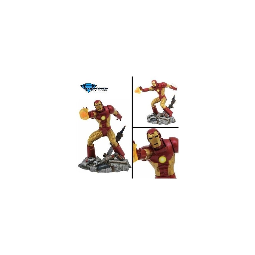 MARVEL GALLERY COMICS IRON MAN STATUA FIGURE DIAMOND SELECT