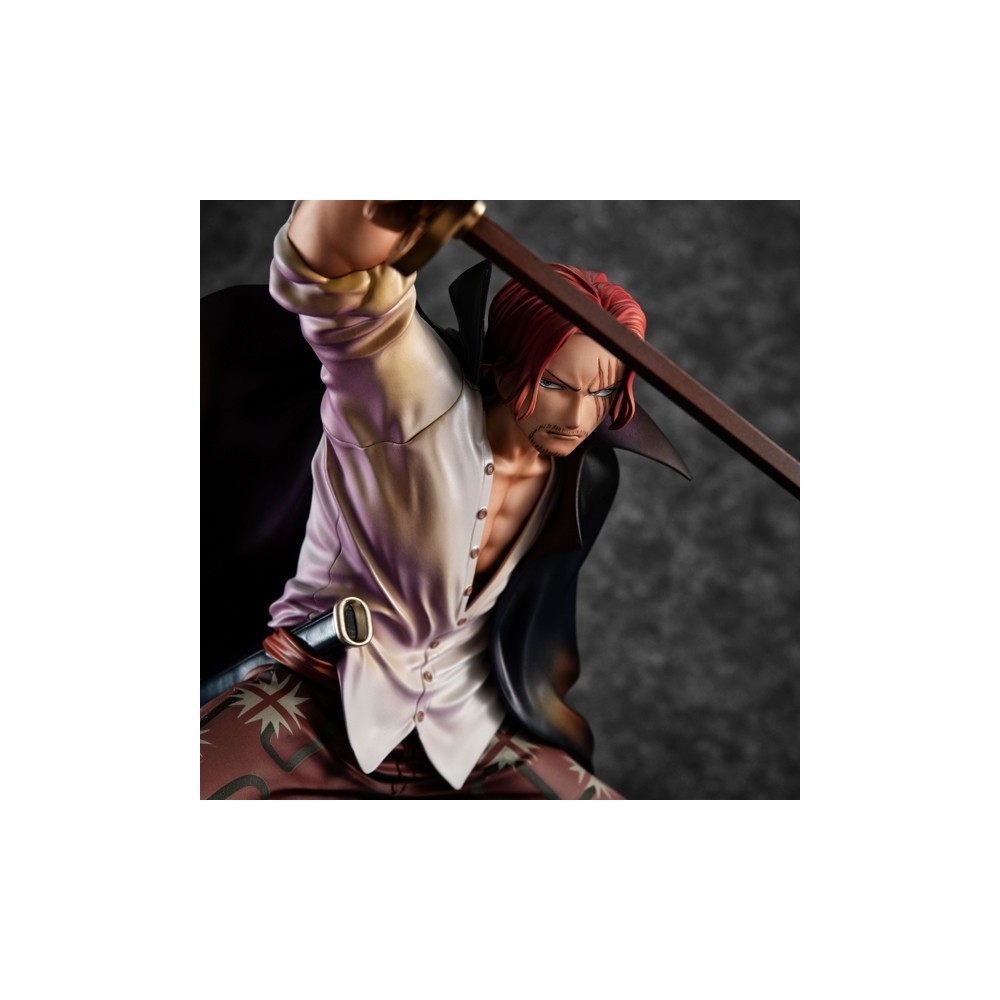 ONE PIECE P.O.P. RED HAIRED SHANKS STATUA FIGURE MEGAHOUSE
