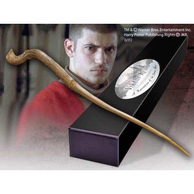 HARRY POTTER WAND VIKTOR KRUM REPLICA BACCHETTA NOBLE COLLECTIONS