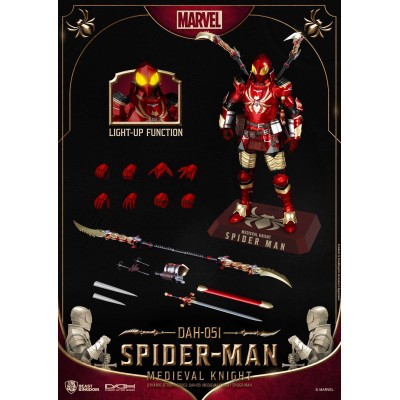 SPIDER-MAN MEDIEVAL KNIGHT DAH-051 ACTION FIGURE BEAST KINGDOM