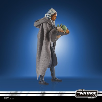 HASBRO STAR WARS THE VINTAGE COLLECTION AHSOKA TANO AND GROGU ACTION FIGURE