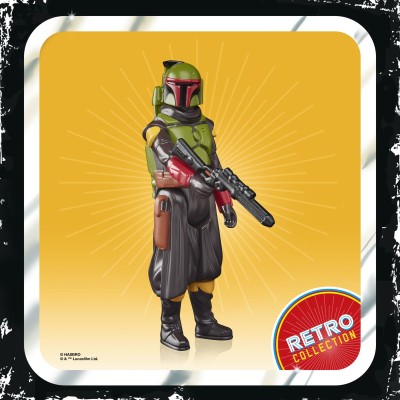 HASBRO STAR WARS RETRO COLLECTION THE MANDALORIAN BOBA FETT ACTION FIGURE