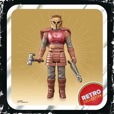 HASBRO STAR WARS RETRO COLLECTION THE ARMORER THE MANDALORIAN ACTION FIGURE