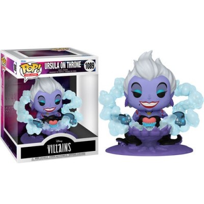 FUNKO FUNKO POP! DISNEY VILLAINS URSULA ON THRONE BOBBLE HEAD KNOCKER FIGURE