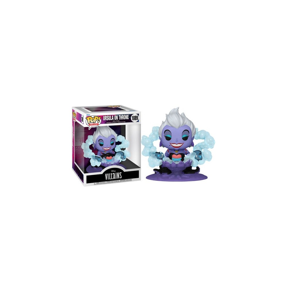 FUNKO FUNKO POP! DISNEY VILLAINS URSULA ON THRONE BOBBLE HEAD KNOCKER FIGURE