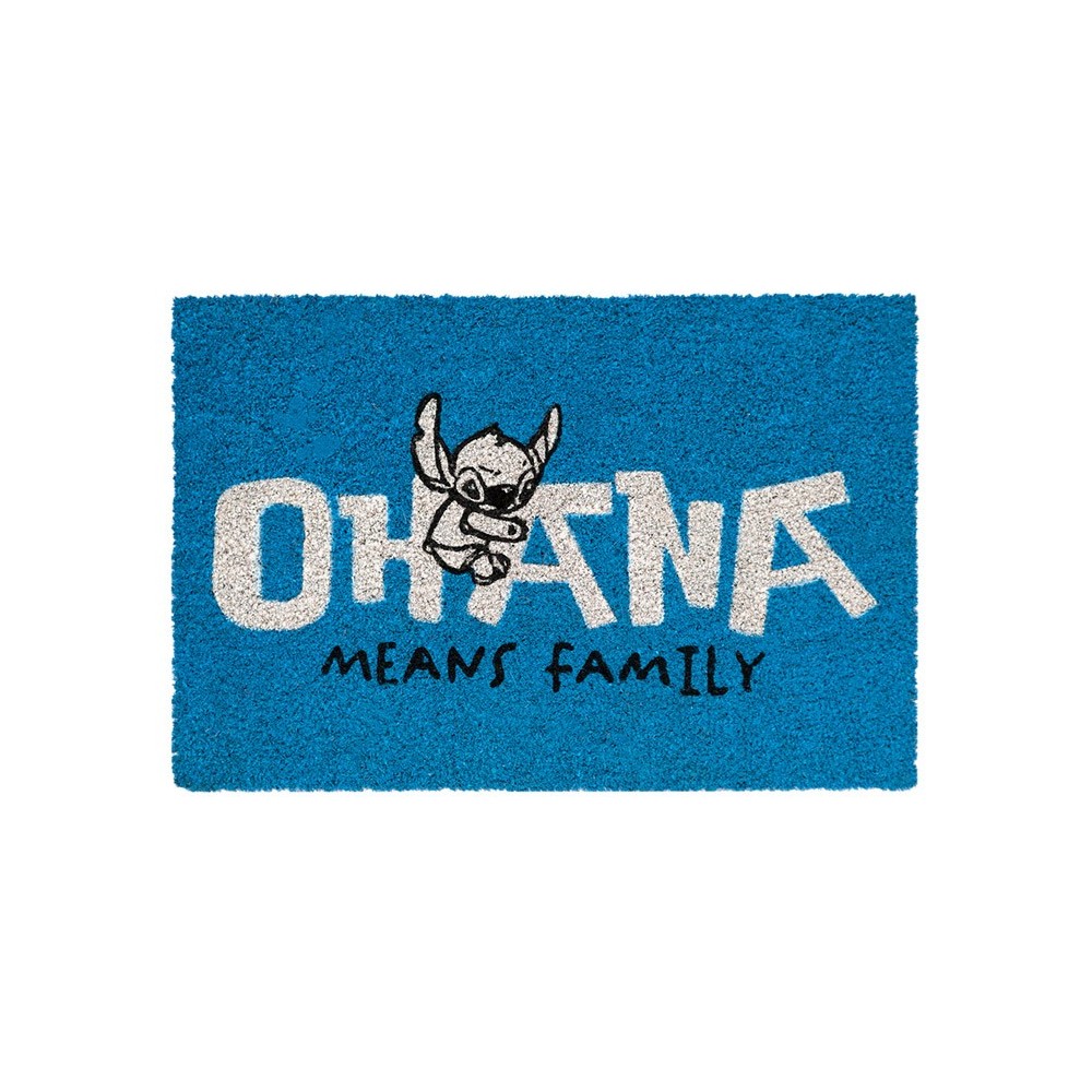 LILO AND STITCH OHANA MEANS FAMILY DOORMAT ZERBINO 40X60CM GRUPO ERIK