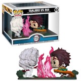 FUNKO POP! DEMON SLAYER TANJIRO VS RUI BOBBLE HEAD KNOCKER FIGURE FUNKO