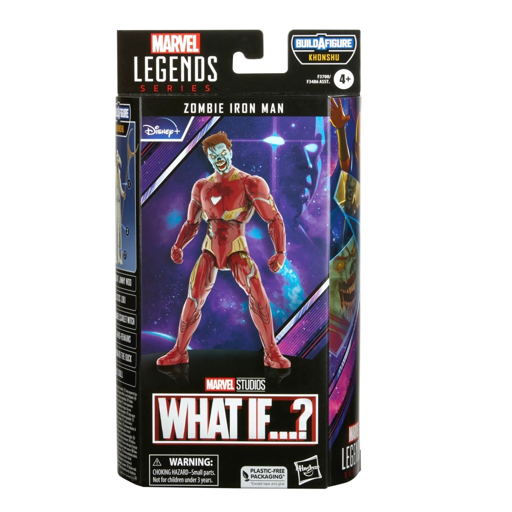 HASBRO MARVEL LEGENDS WHAT IF ZOMBIE IRON MAN ACTION FIGURE