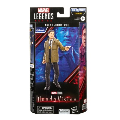 HASBRO MARVEL LEGENDS WANDAVISION AGENT JIMMY WOO ACTION FIGURE