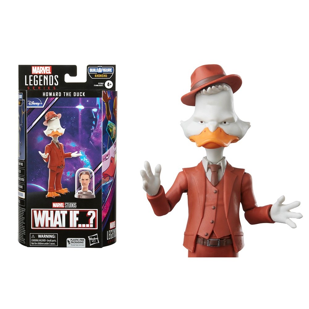 HASBRO MARVEL LEGENDS WHAT IF HOWARD THE DUCK ACTION FIGURE