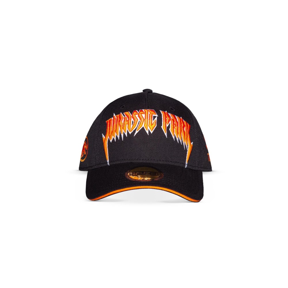DIFUZED BASEBALL CAP JURASSIC PARK UNIVERSAL BLACK