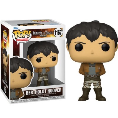 FUNKO FUNKO POP! ATTACK ON TITAN BERTHOLDT HOOVER BOBBLE HEAD KNOCKER FIGURE