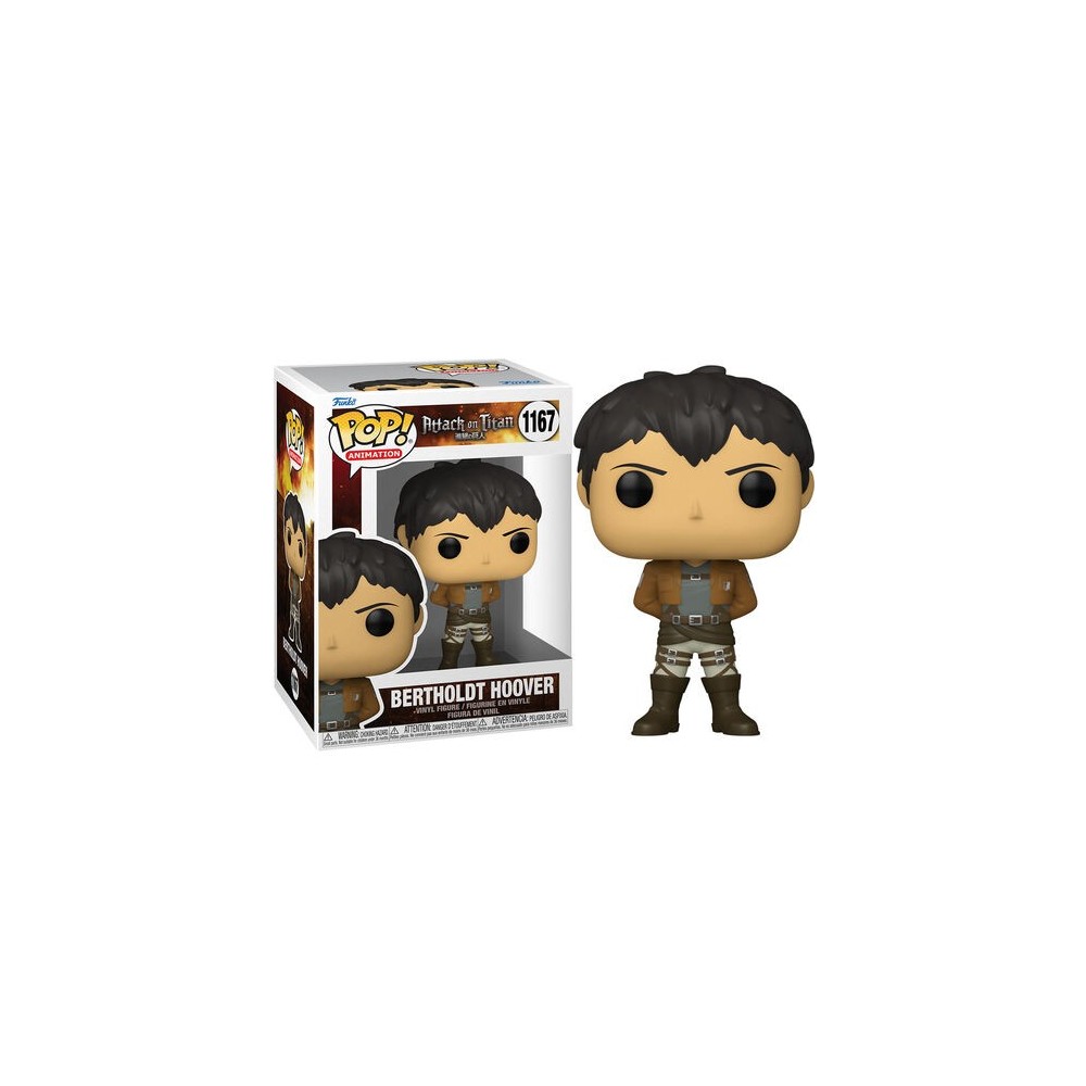 FUNKO FUNKO POP! ATTACK ON TITAN BERTHOLDT HOOVER BOBBLE HEAD KNOCKER FIGURE