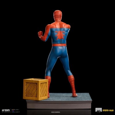 SPIDER-MAN ANIMATED 60'S ART SCALE 1/10 STATUA FIGURE IRON STUDIOS
