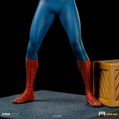 SPIDER-MAN ANIMATED 60'S ART SCALE 1/10 STATUA FIGURE IRON STUDIOS