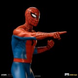 SPIDER-MAN ANIMATED 60'S ART SCALE 1/10 STATUA FIGURE IRON STUDIOS