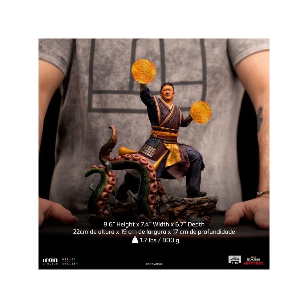 IRON STUDIOS DOCTOR STRANGE IN THE MULTIVERSE OF MADNESS WONG BDS ART SCALE 1/10 STATUE FIGURE