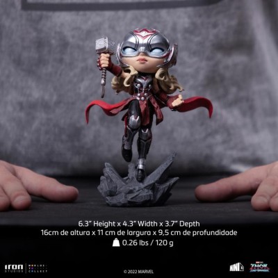 THOR LOVE AND THUNDER MIGHTY THOR MINICO FIGURE STATUA IRON STUDIOS