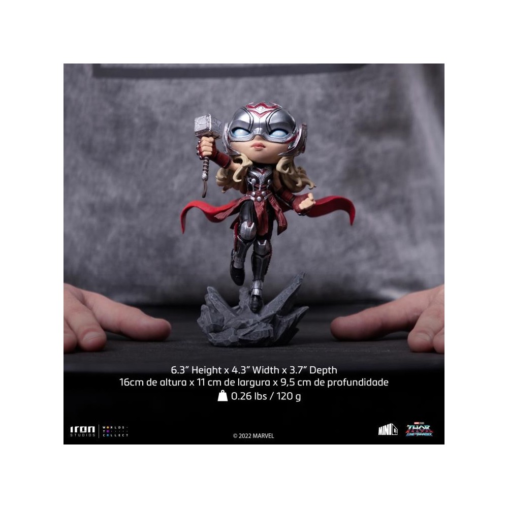 THOR LOVE AND THUNDER MIGHTY THOR MINICO FIGURE STATUA IRON STUDIOS