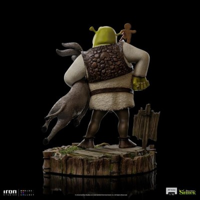 SHREK AND DONKEY ART SCALE 1/10 STATUA FIGURE IRON STUDIOS