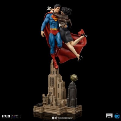 SUPERMAN AND LOIS LANE DIORAMA 1/6 STATUA FIGURE IRON STUDIOS