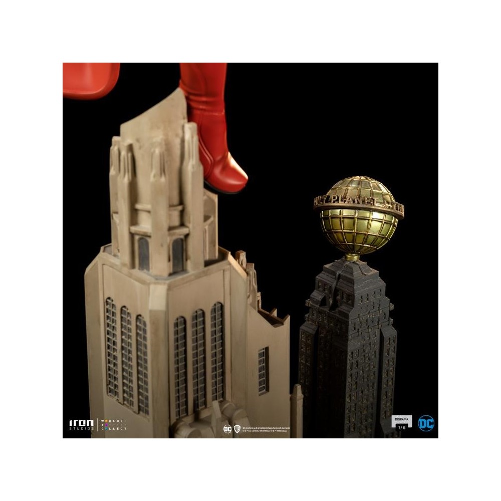 SUPERMAN AND LOIS LANE DIORAMA 1/6 STATUA FIGURE IRON STUDIOS