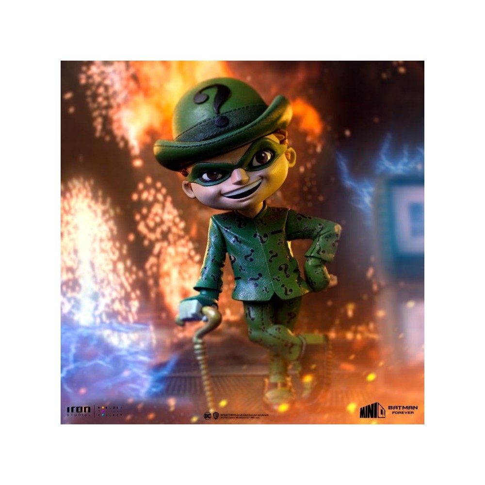 IRON STUDIOS BATMAN FOREVER RIDDLER MINICO FIGURE STATUE